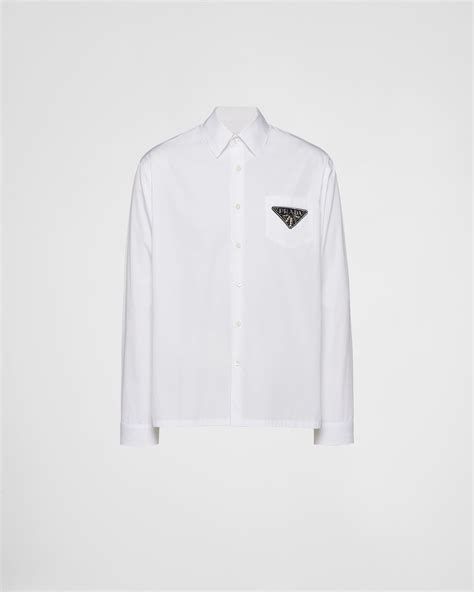 prada white dress martha|Prada men's dress shirt white.